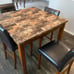 dining table with chairs