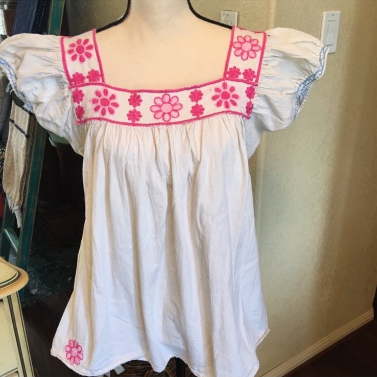 Punkies Mexicana peasant Top M