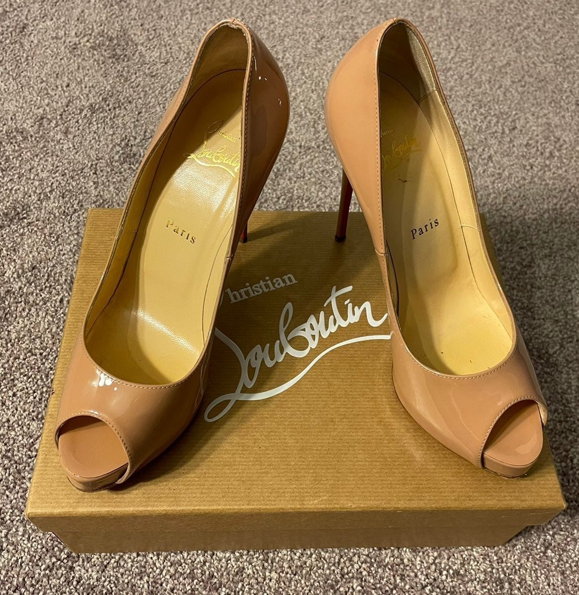 Christian Louboutin Nude Heels