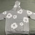 Denim Tear Hoodie - Grey / Free Shipping