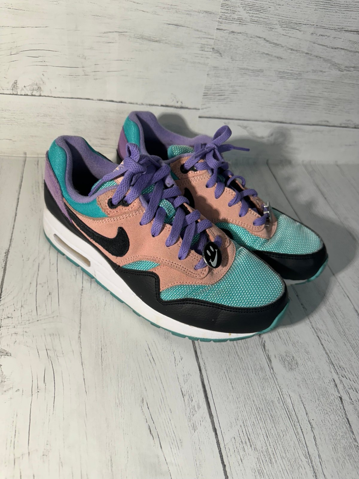 Nike Air Max 1 Have A Nike Day 6.5Youth Athletic Shoes Sneakers