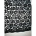 NWT 6 New French Connection Lace Dress Black White Womens Flowers SS Lined Sheat