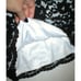 NWT 6 New French Connection Lace Dress Black White Womens Flowers SS Lined Sheat