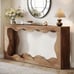 63 Inches Farmhouse Console Table with Storage