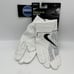 Nike Force Elite Batting Gloves Leather White Black Size Large PGB645-102