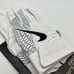 Nike Force Elite Batting Gloves Leather White Black Size Large PGB645-102