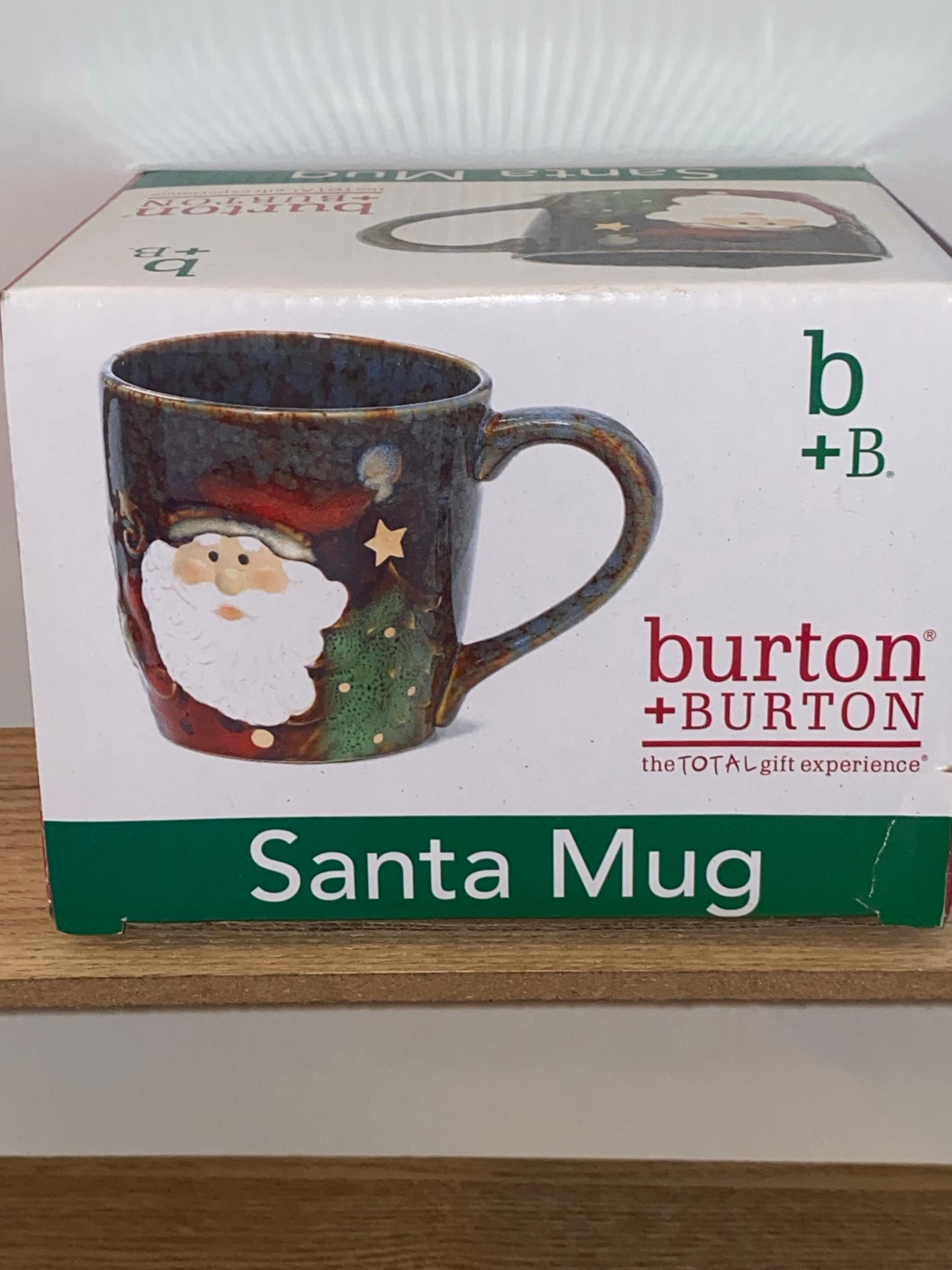 BURTON & BURTON SANTA MUG
