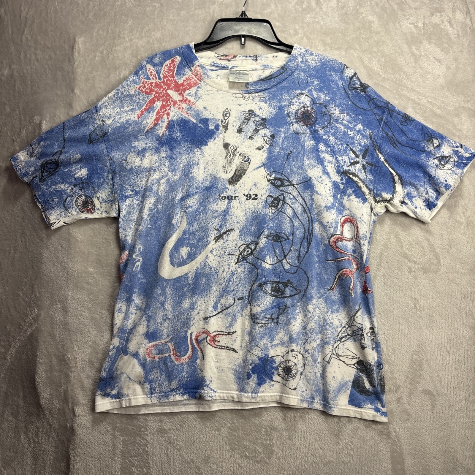 The Cure Vintage Wish Tour92 T-Shirt Xl