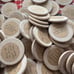 Wooden reward coins kids