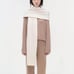 Simkhai Ivory Wide Drape Scarf