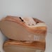 Bed Stu JESSIE Wedge Sandal Shoes Leather Jasper Multi Lux/Tan Rustic NWOT