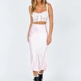 Long midi skirt