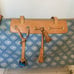 Vintage Light Blue Dooney & Bourke Shoulder Handbag