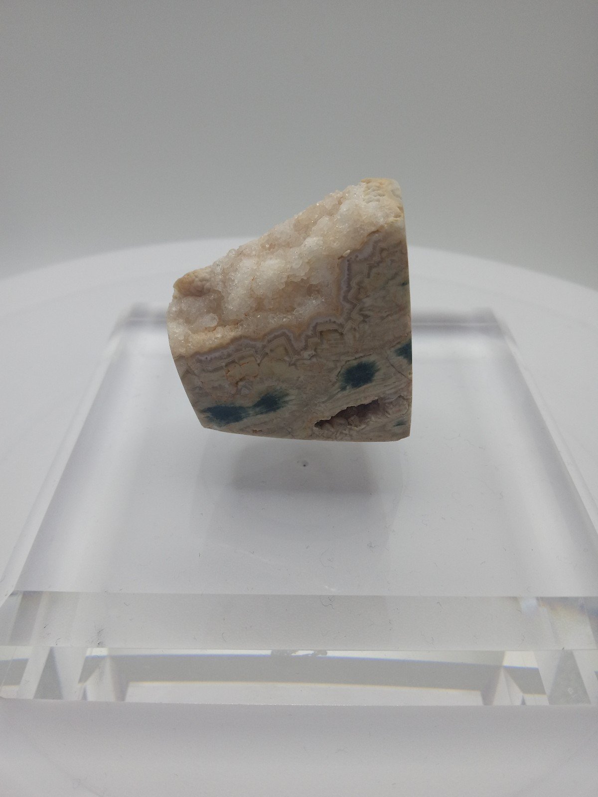 Spectacular Old Stock Ocean Jasper Freeform Display Specimen 2 Inch