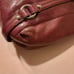 COACH PLUM LEATHER SATCHEL SHOULDER BAG