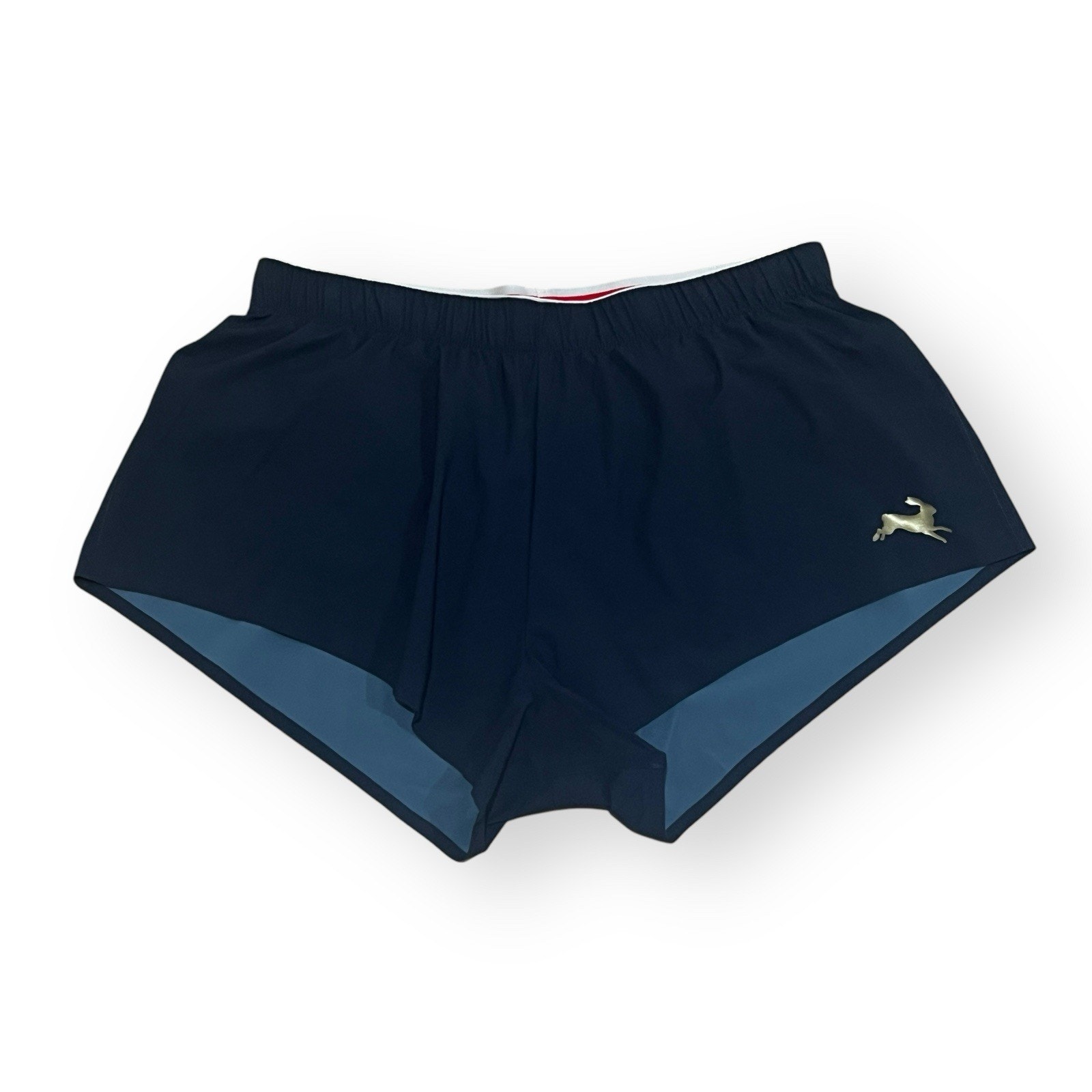 Tracksmith Strata Running Shorts Navy Blue Womens Size Large Marathon