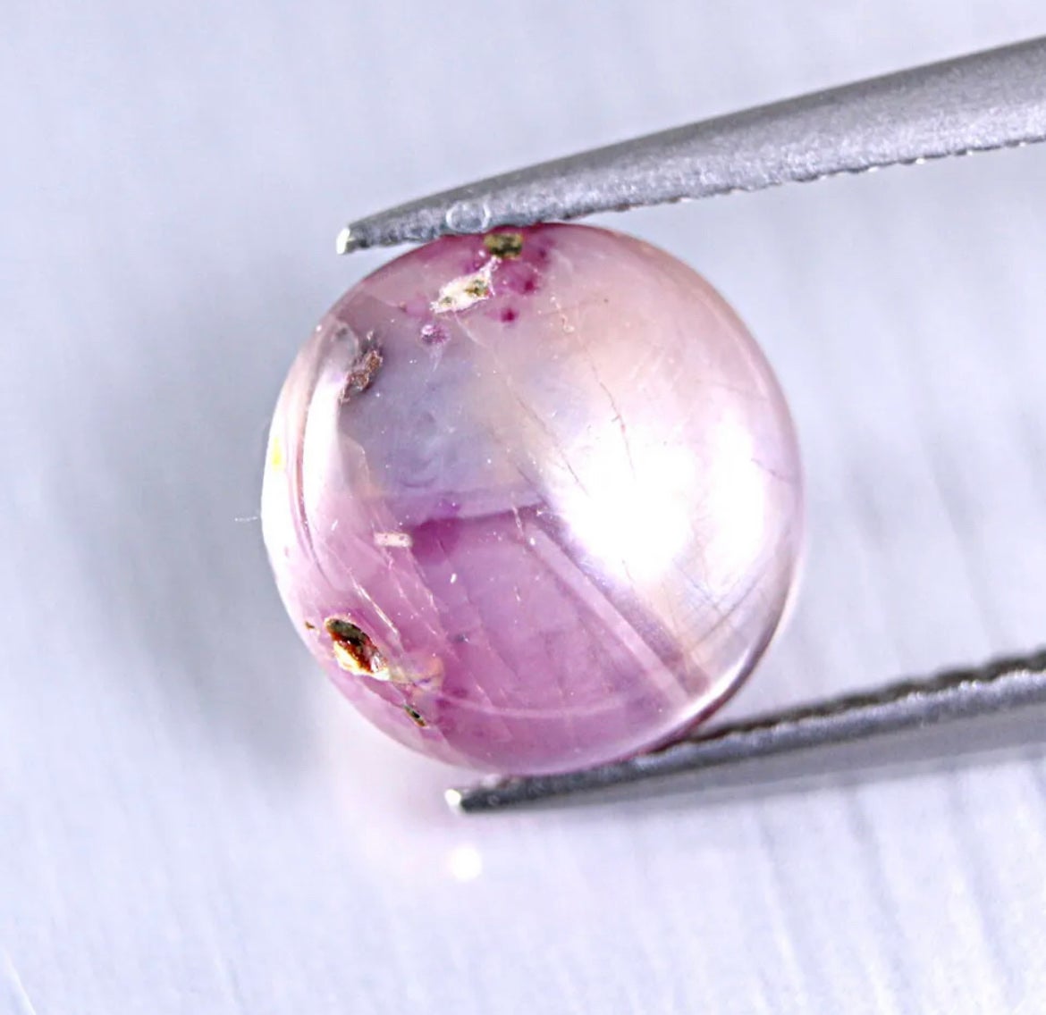 5.49ctw Certified Natural, Untreated 6-Ray Star Ruby Cabochon