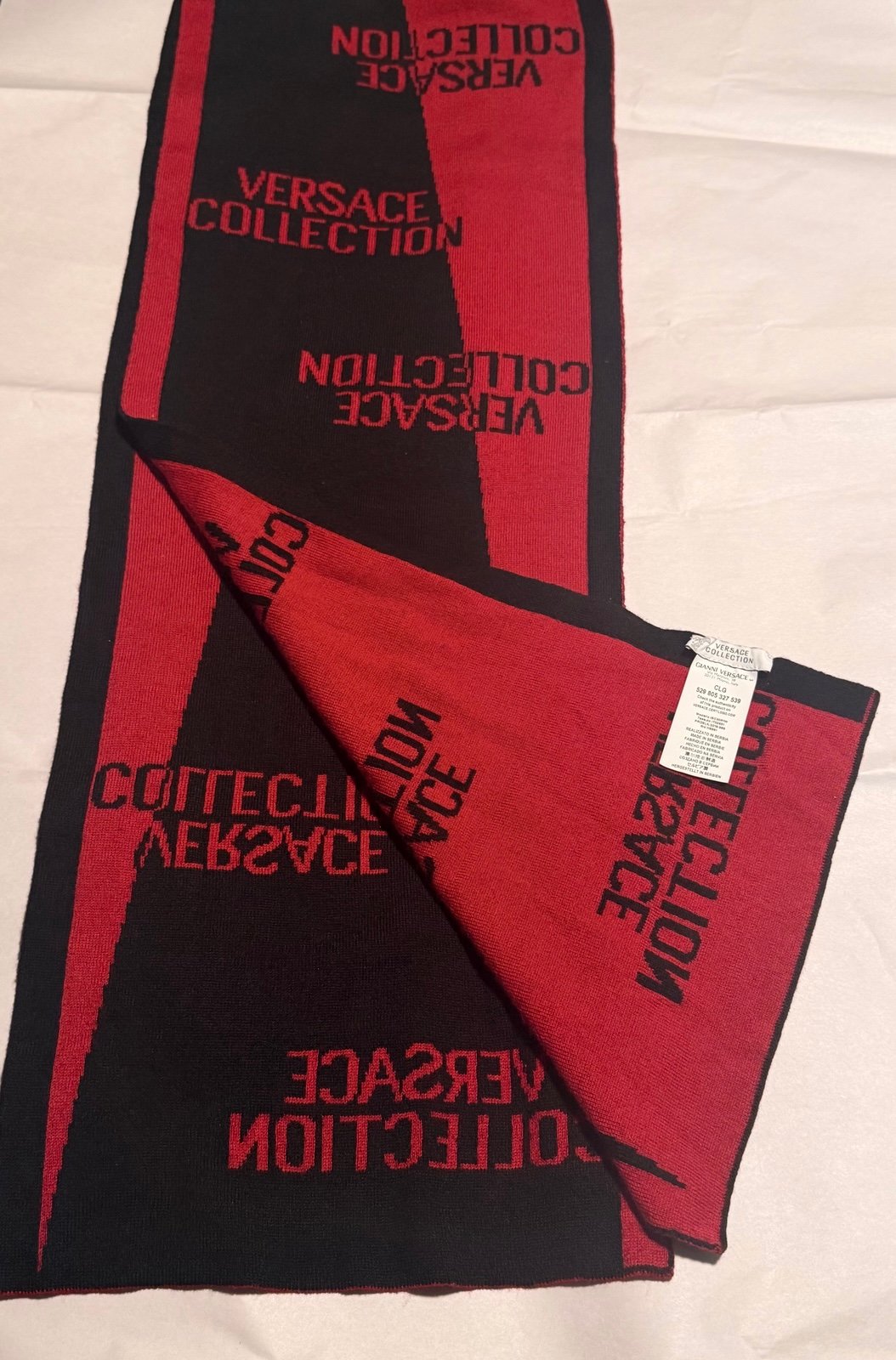 Versace Collection Cold Weather Scarf