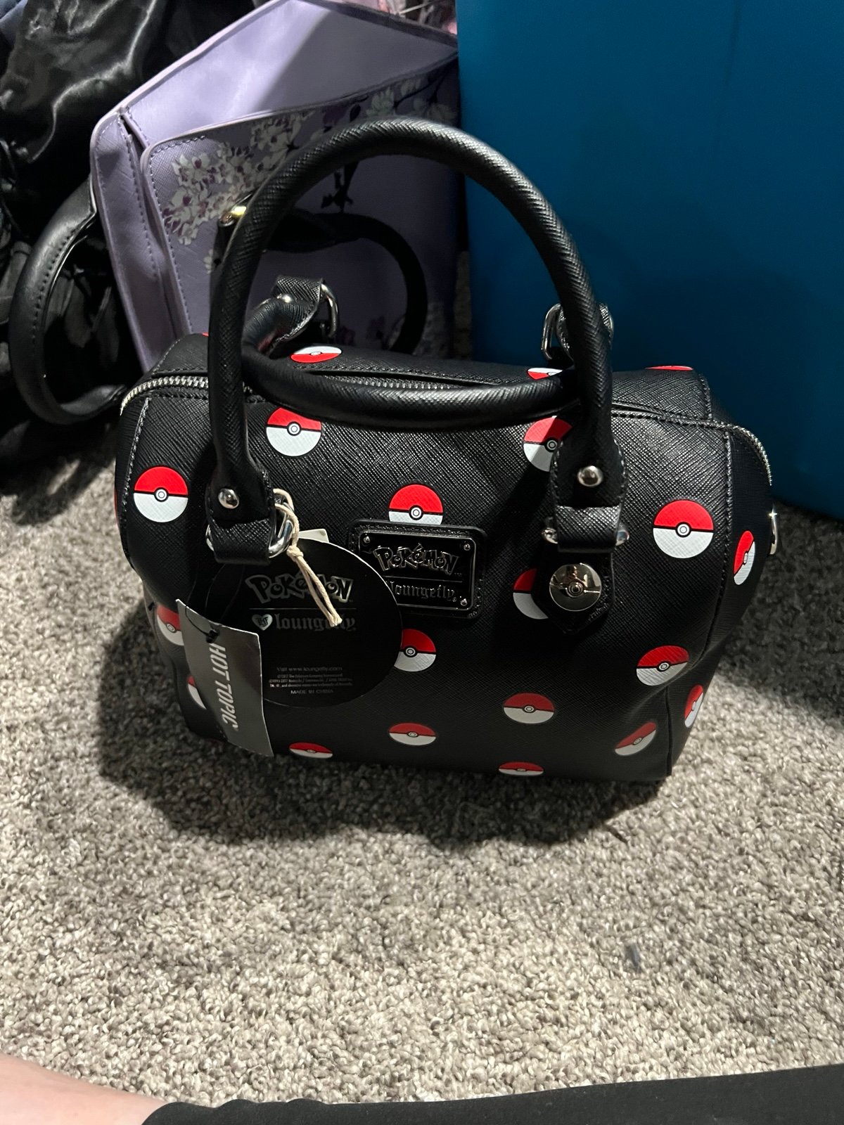 Pokémon loungefly Pokémon barrel bag new with tags