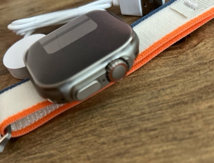 NEW 49mm Smart Watch Ultra 2 fitness watch 2.02” titanium silver Christmas Xmas