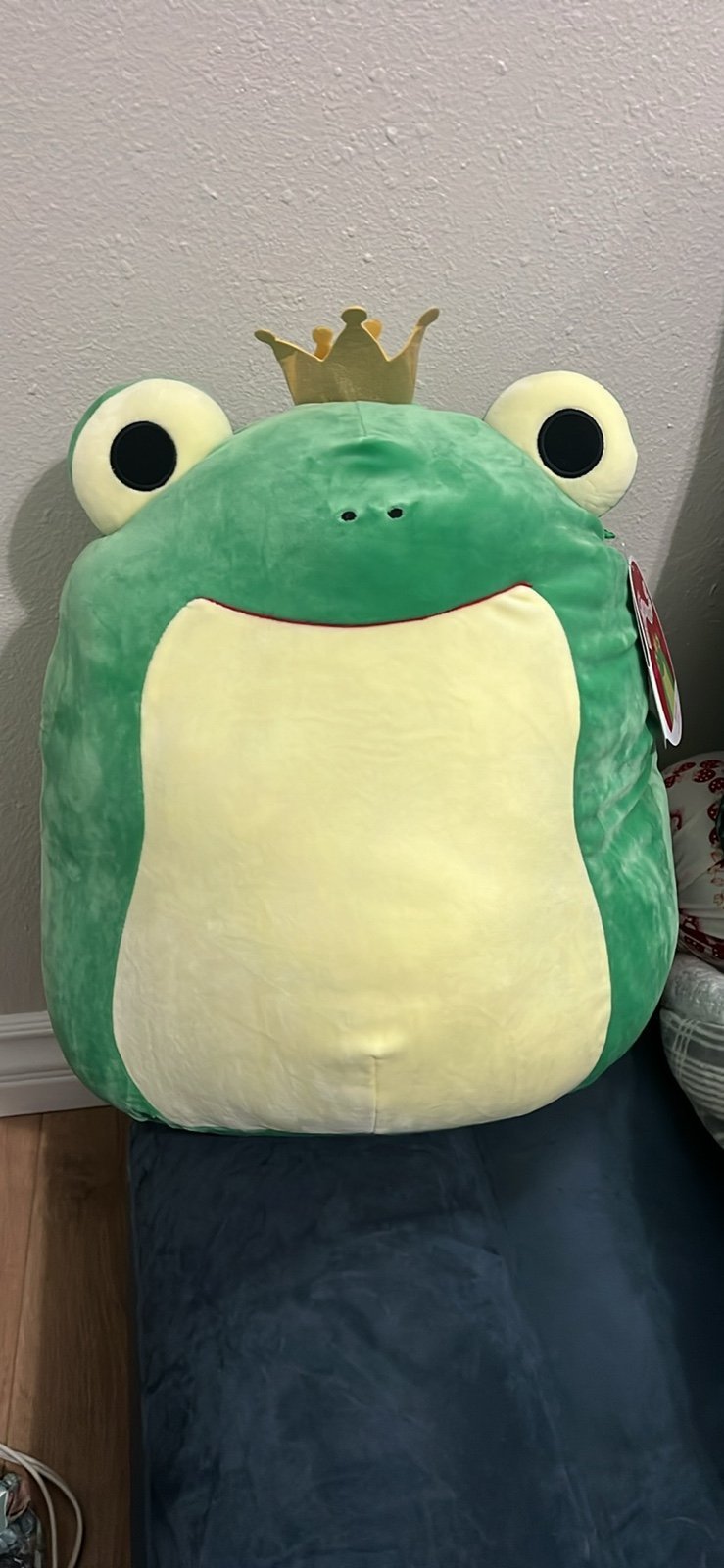 NWT Squishmallows Walgreens Exclusive Baratelli The Frog Prince Green 16 Plush