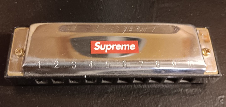limited edition Supreme harmonica by Hohner