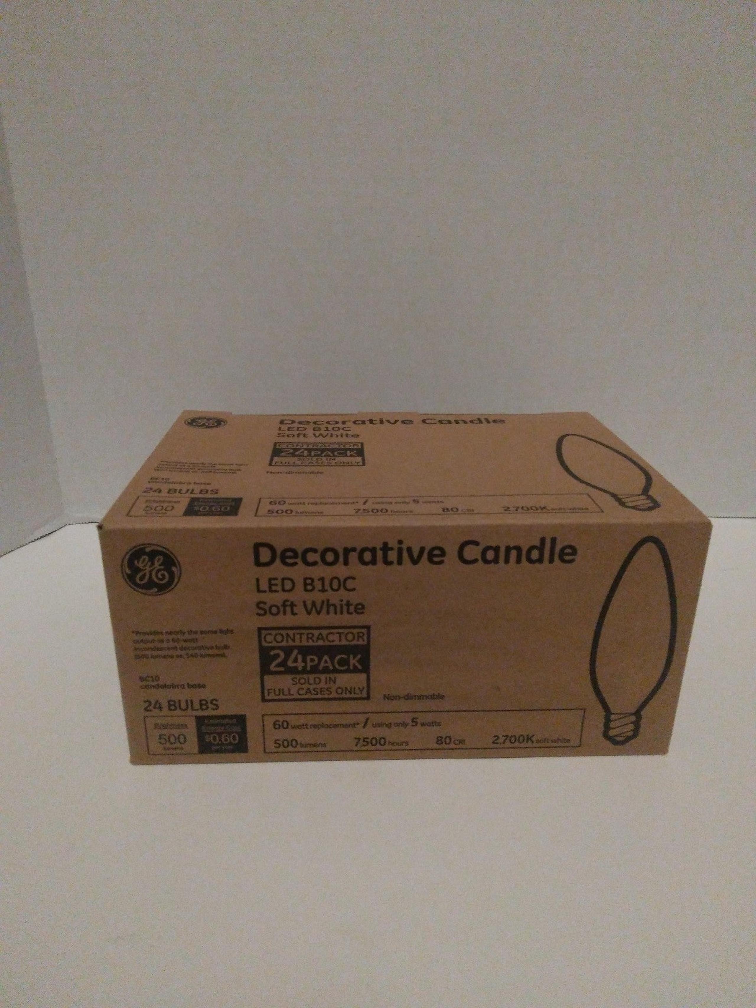 General Electric  Led  B 10c Soft White Bulbs