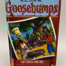 Goosebumps #4 Say Cheese And Die Unnumbered library ed. By RL Stine Hardcover