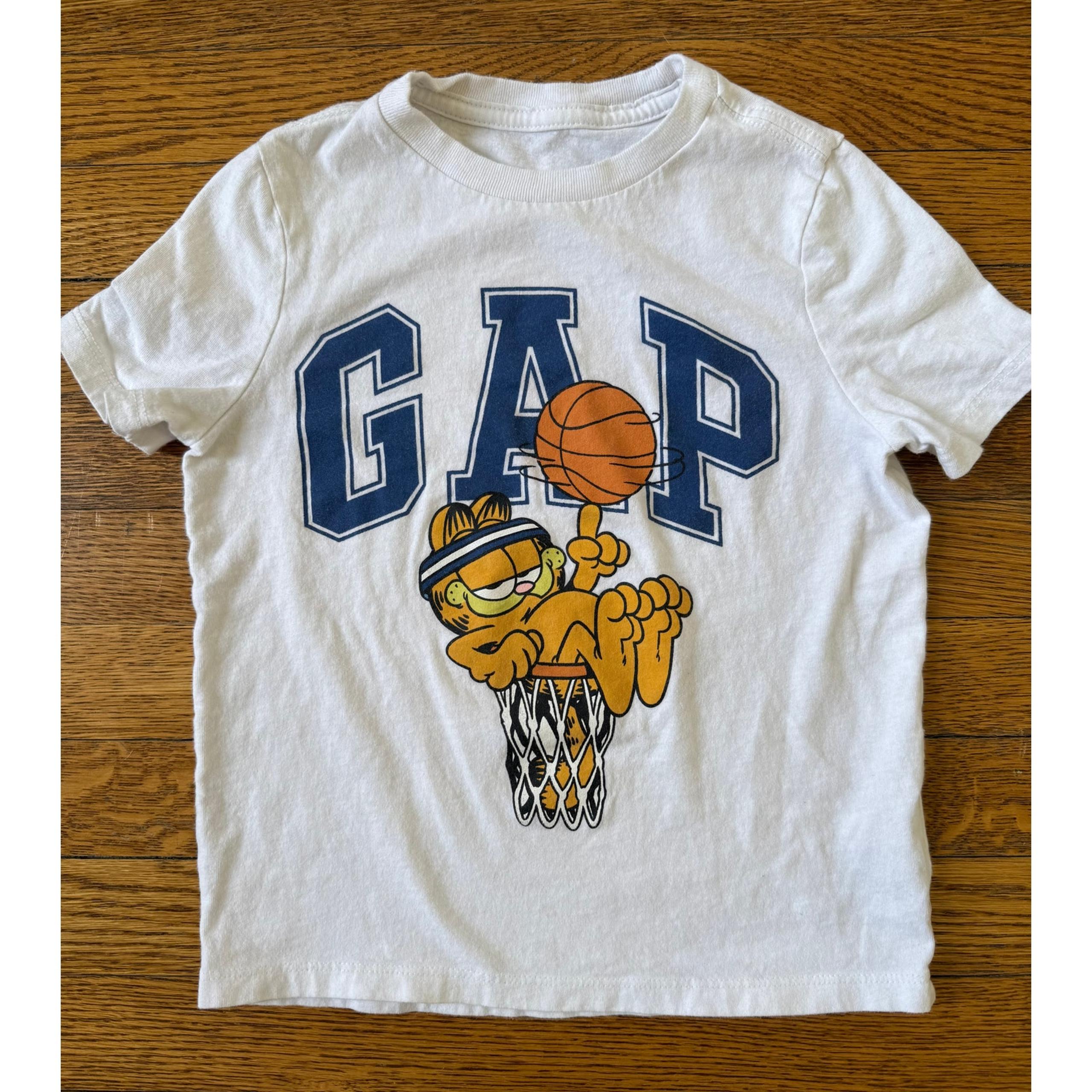 Gap Boys' Garfield Basketball T-Shirt Size 4-5