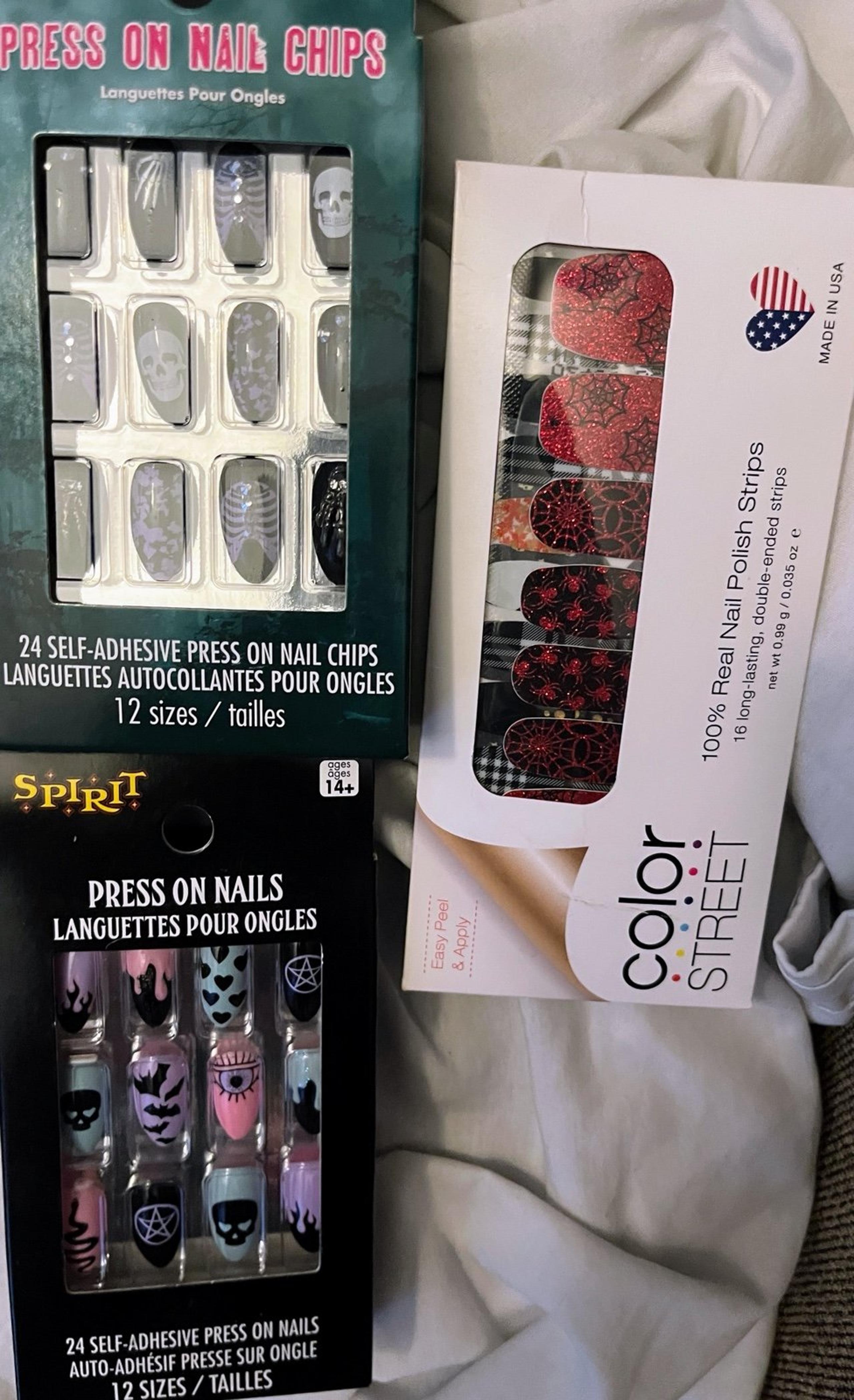 Color Street & press on nails, Halloween