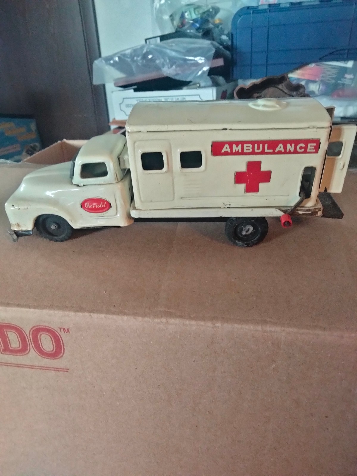 friction ambulance truck