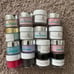 Kimberz Kreations and Pampered Pretties Dip Powder Lot of 16 Dip Powders