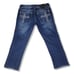 Miss me embellished cross pocket cropped jeans denim capris size 26 jp5424p