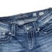 Miss me embellished cross pocket cropped jeans denim capris size 26 jp5424p