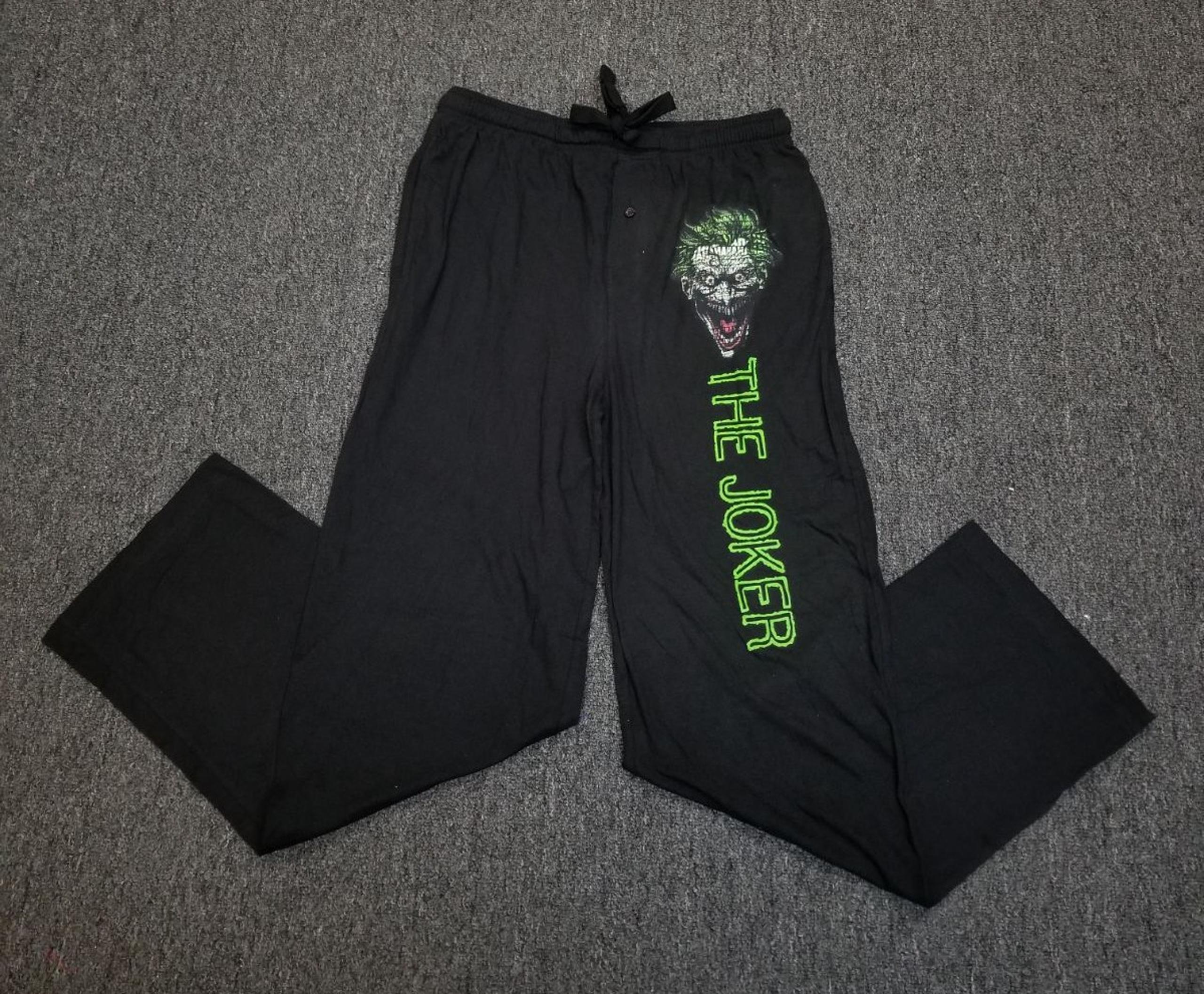 Mens The Joker pajama pants medium