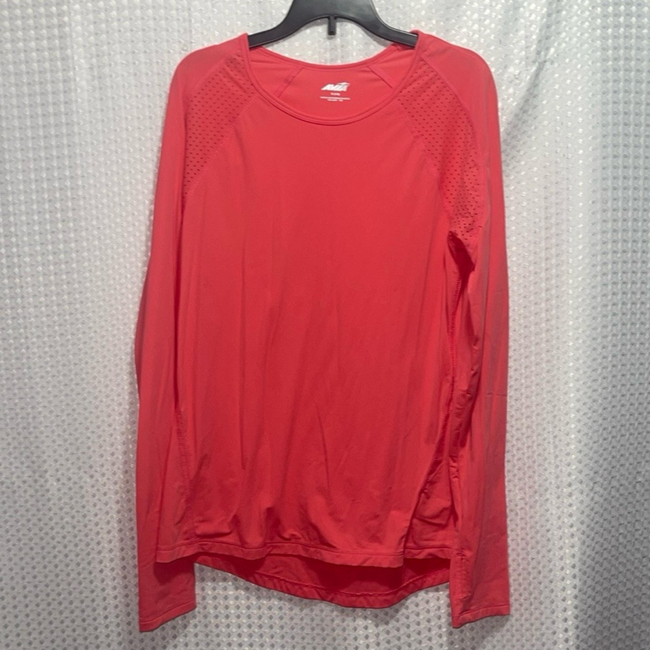 Avia Athletic Top Womens Small Shirt Watermelon Pink See photos for wear any que