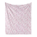 Beauty Accessories Pattern Ambesonne Feminine Soft Flannel Fleece Throw Blanket