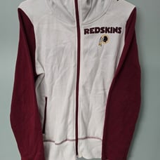 Washington Redskins NFL Zip Hoodie Womens Small Glitter Vinston Painter Rare