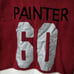 Washington Redskins NFL Zip Hoodie Womens Small Glitter Vinston Painter Rare