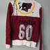 Washington Redskins NFL Zip Hoodie Womens Small Glitter Vinston Painter Rare