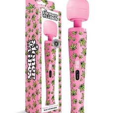 Stoner Vibes Wacky Weed Wand Massager – Pink Kush