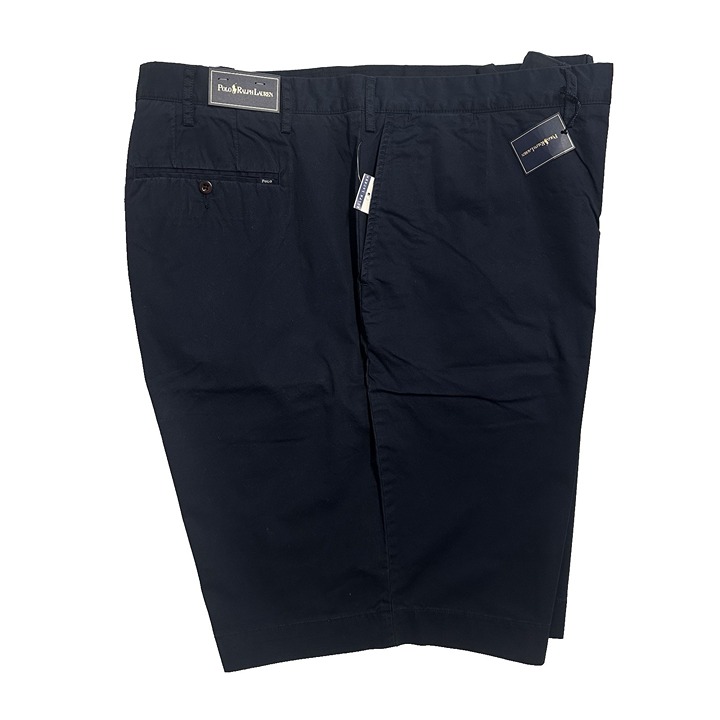 Polo Ralph Lauren Men's Big & Tall Navy 58B Classic Fit 10 Chino Shorts
