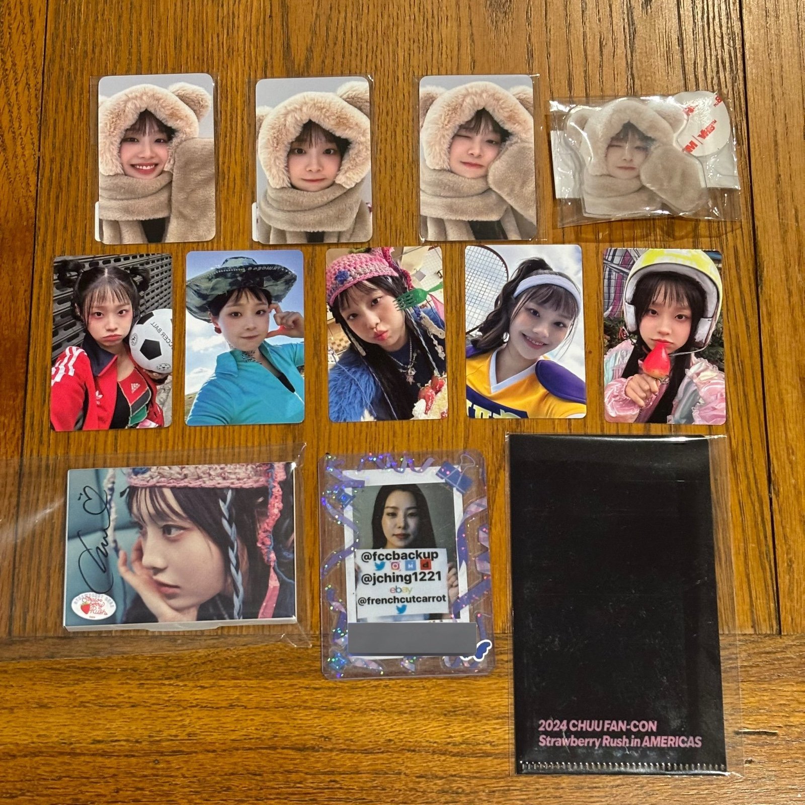 Chuu Strawberry Rush Signed Stayg QR Album + Photocards + MusicnDrama POB