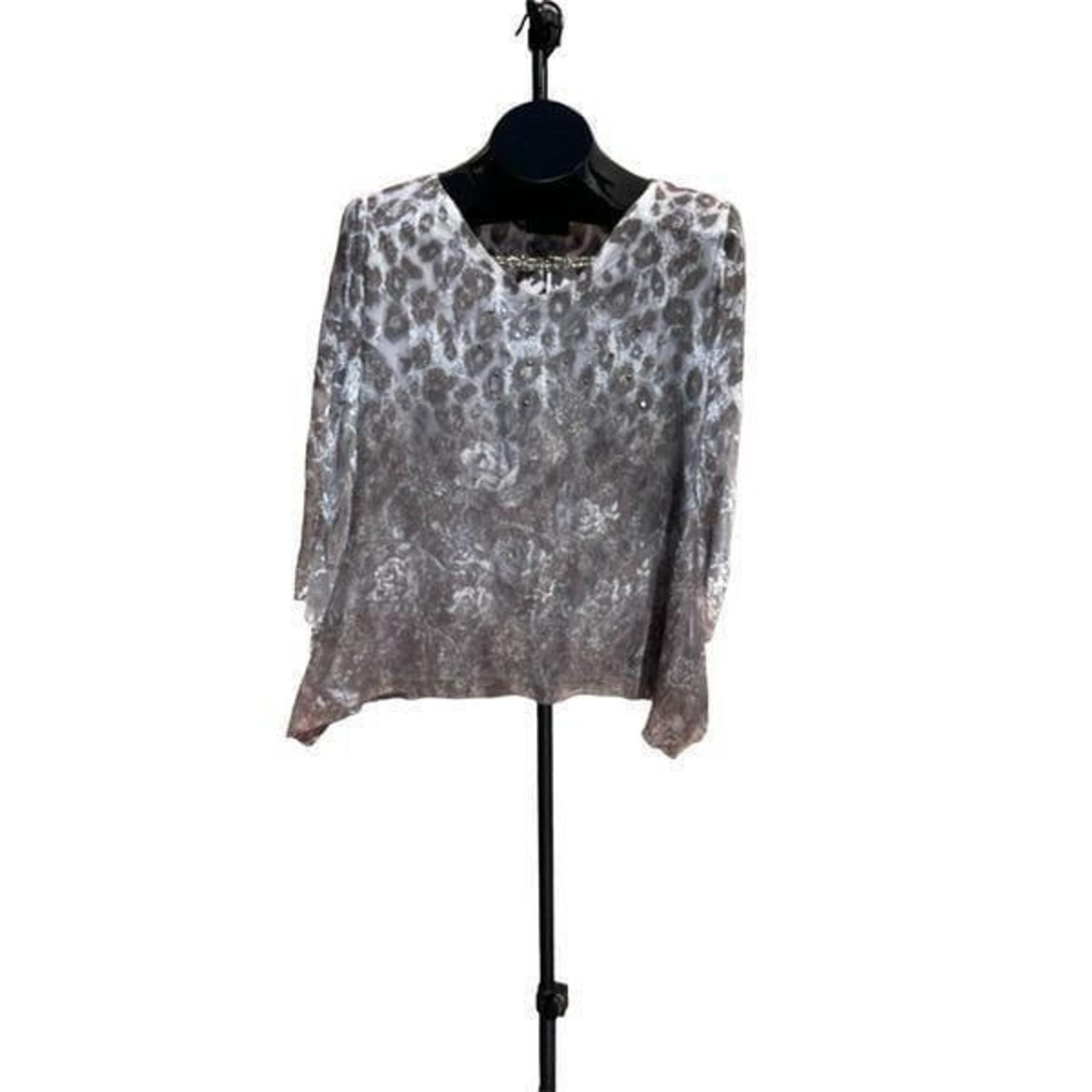 Brittany Black Black Brown Cheetah Spots Size  L