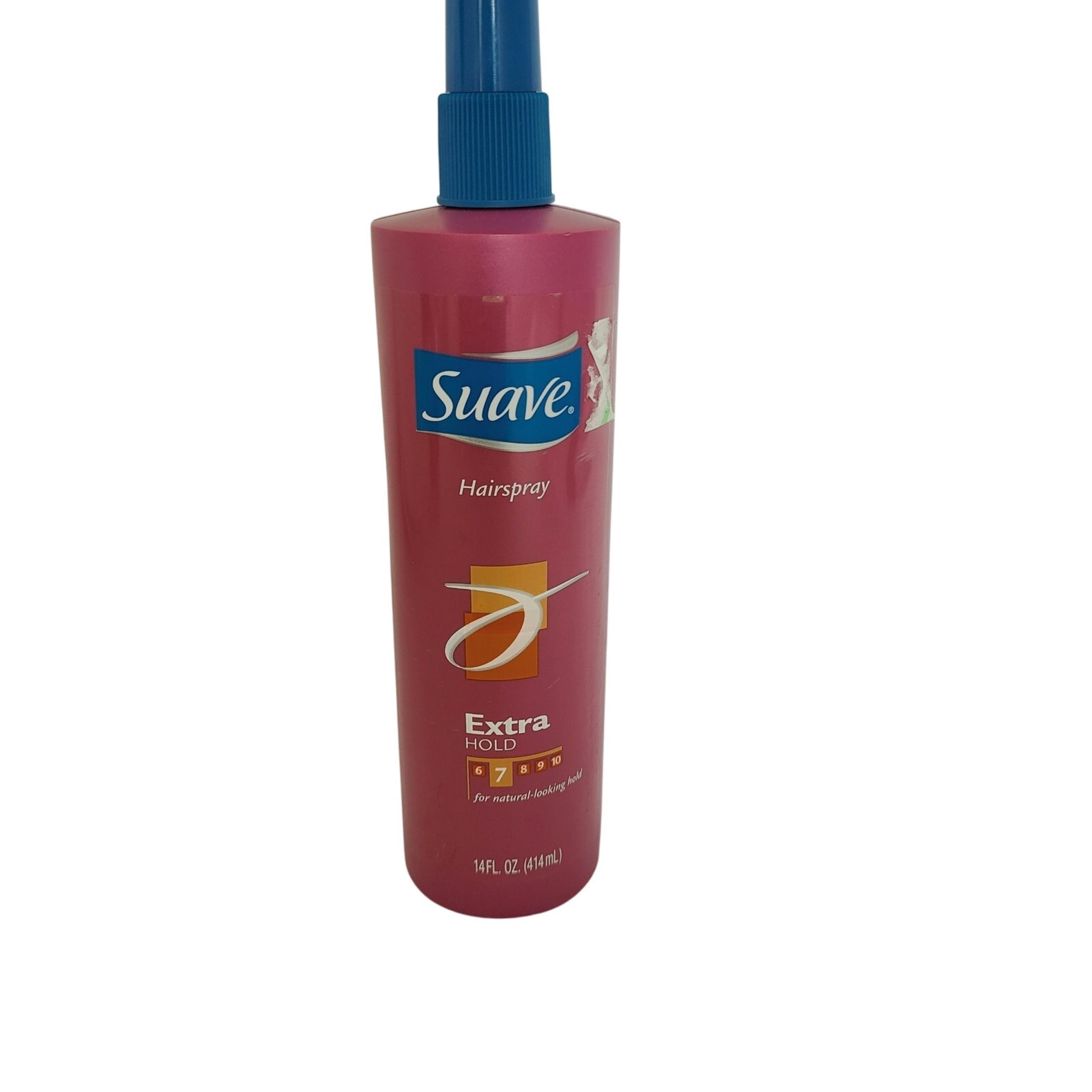 Suave Extra Hold #7 Hairspray Spritz 14 fl. oz 80% Full For Natural looking Hold