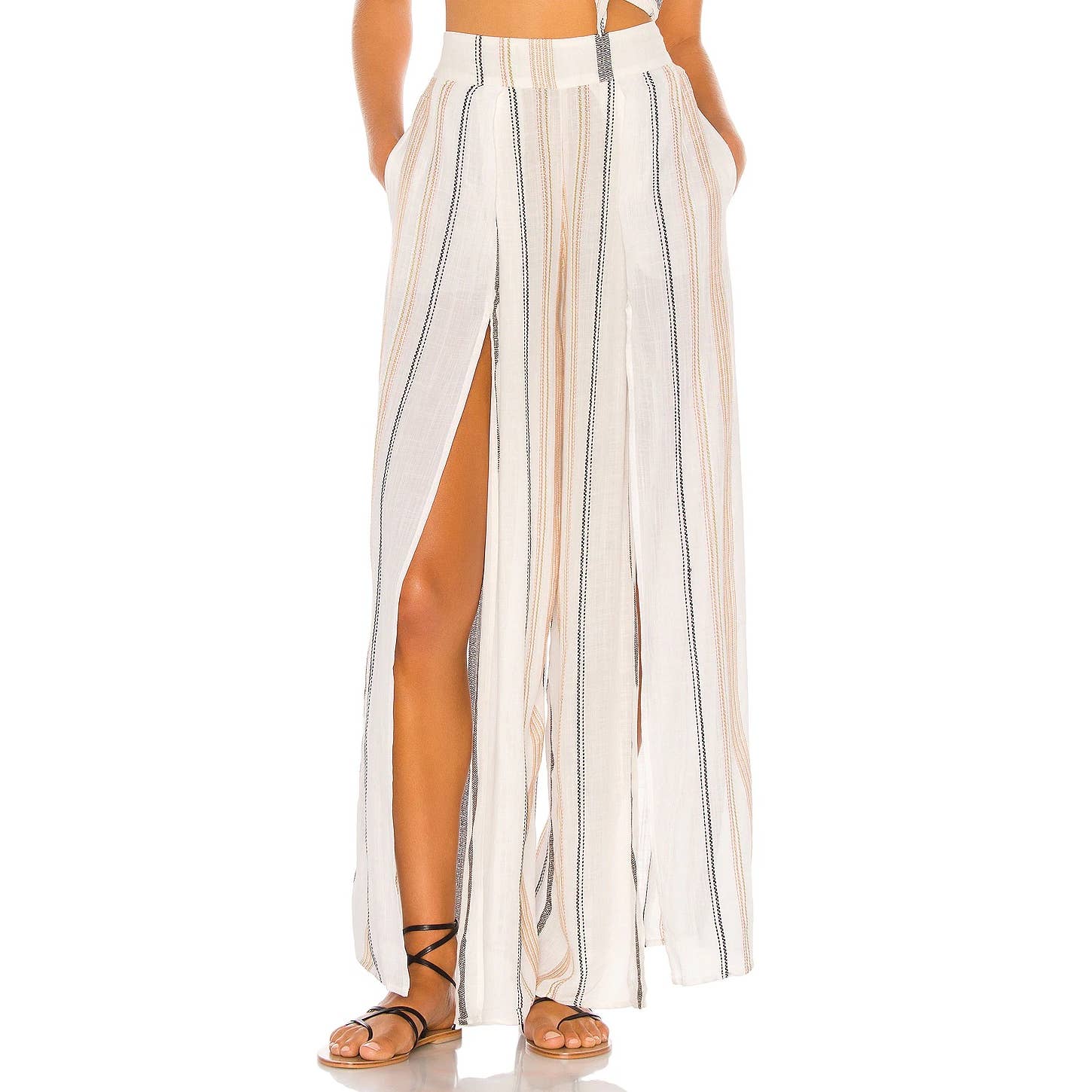 L*Space Isla Pants in El Camino Stripe Size Small