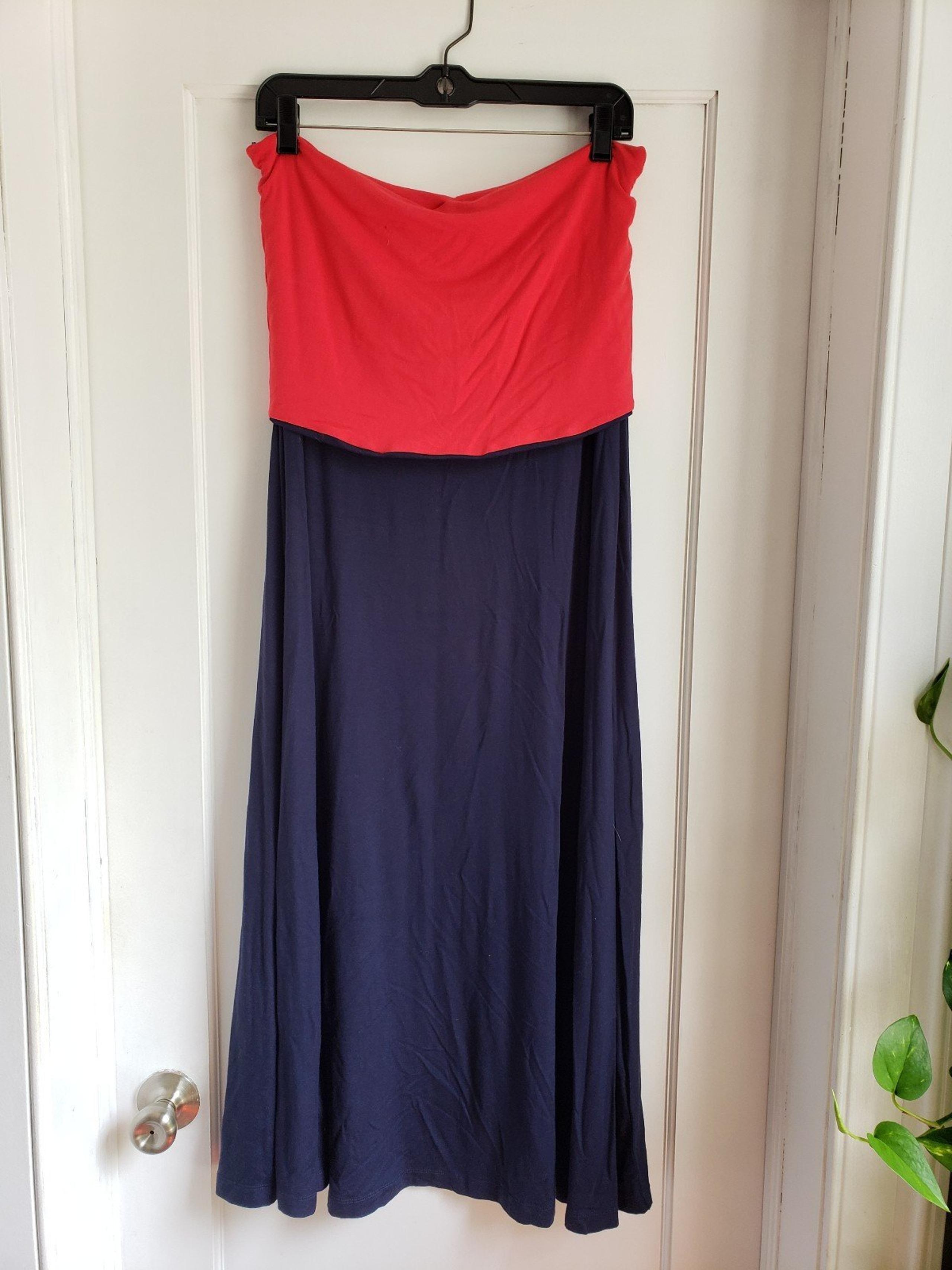 Two Way Strapless Dress, Gap Maxi Dress, Size L