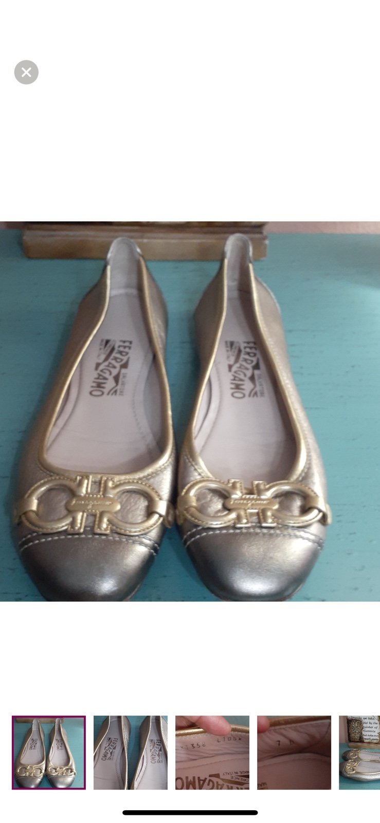 Ferragamo Flat size 7 US