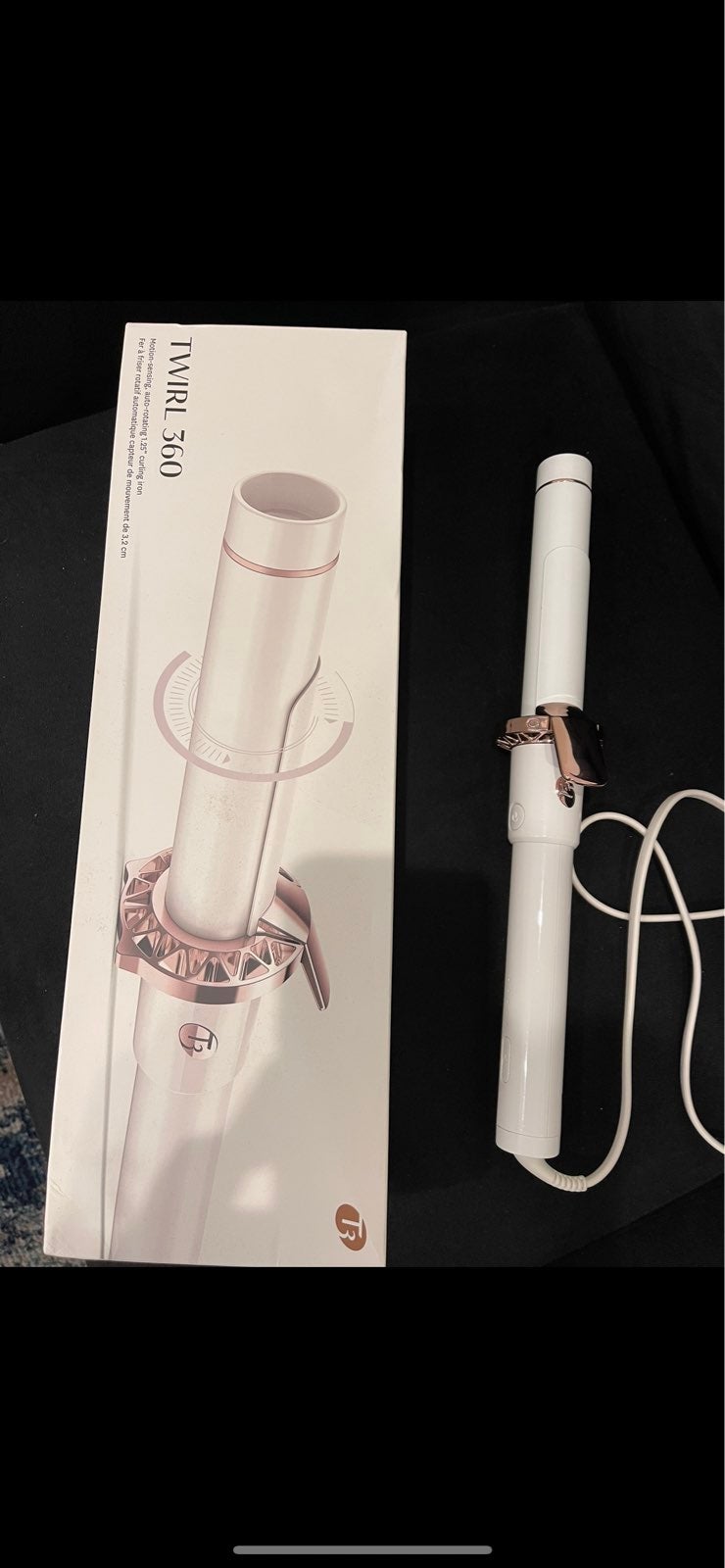 T3 curling iron. Twirl 360. Automatic