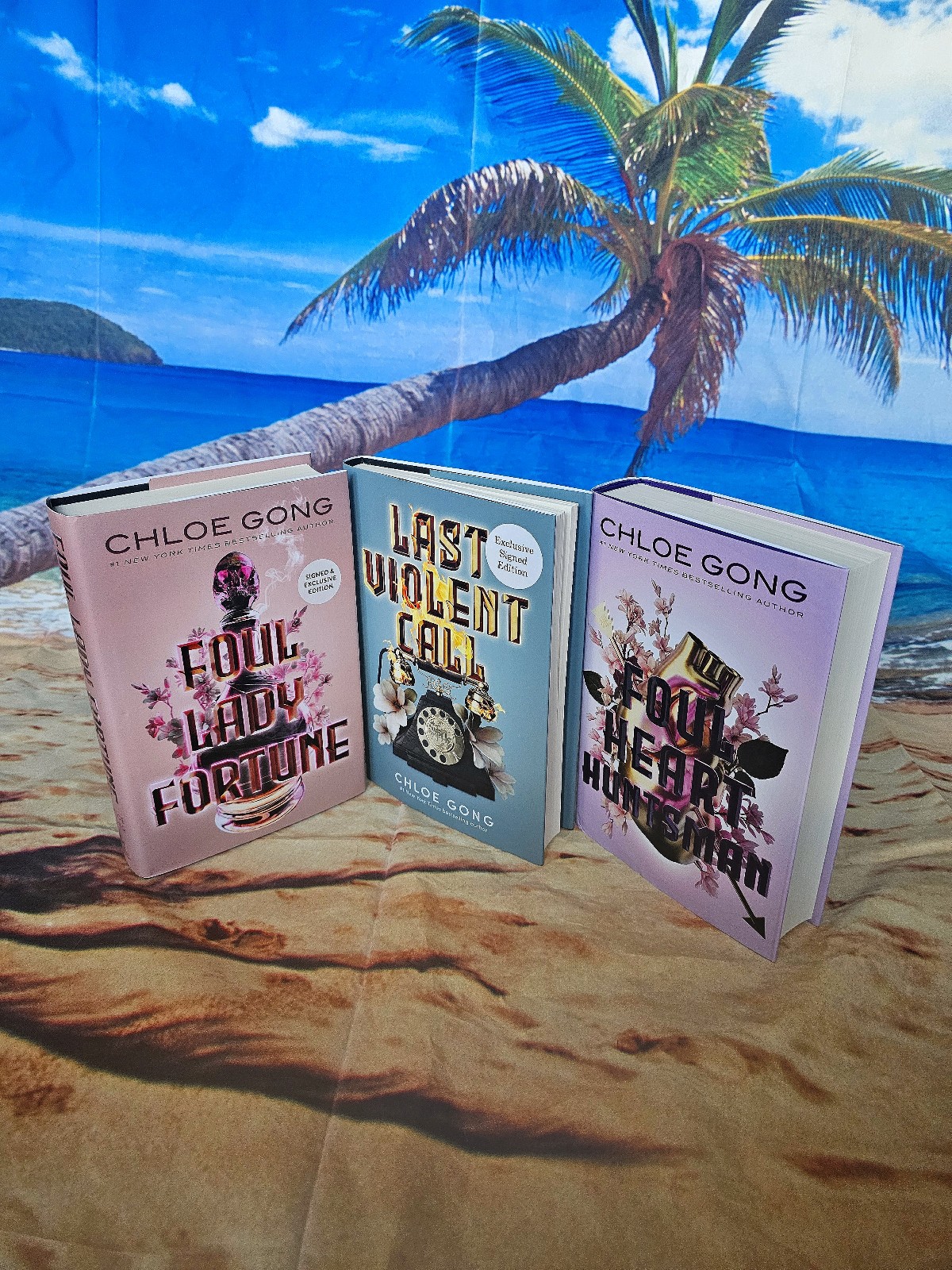 Waterstones Signed Special Edition of The Foul Lady Fortune Series by Chloe Gong